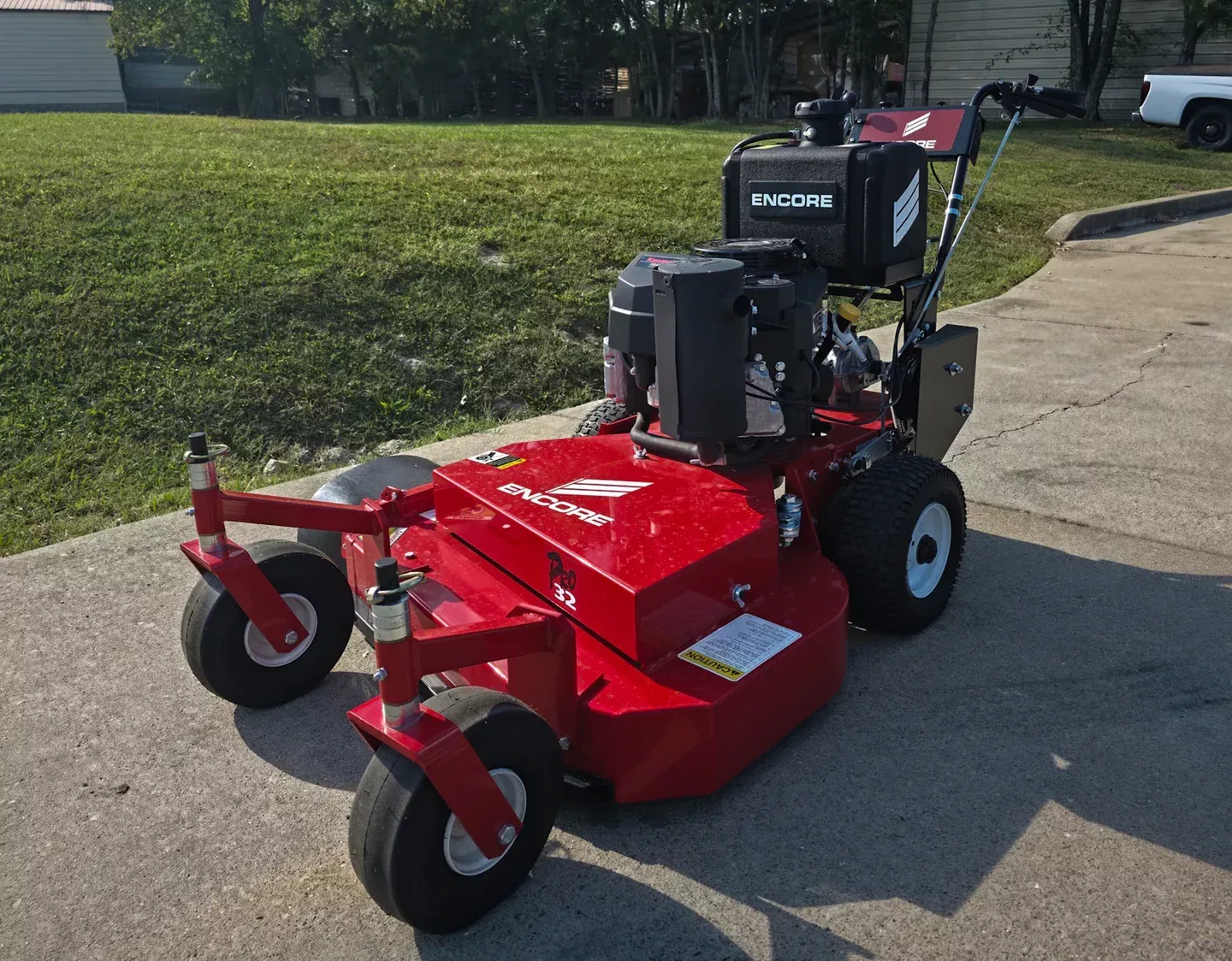 Encore Gear Driven Walk Behind Mower | Model EW32FS481V | Width 32″ | 14.5 HP Kawasaki Engine | 5-Speed Transmission | For Commercial & Residential Use