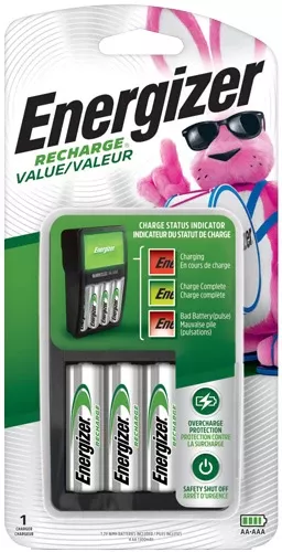 Energizer Charger For Aa And – Aaa Rechargable Batteries