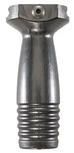 Ergo Pop Bottle Vertical Forward Grip Made Black Ribbed Lower Finish Picatinny Rail