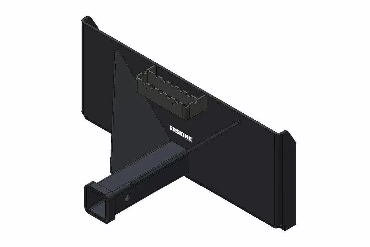 Erskine Mini Skid Steer Hitch | Model M1/M2/M3 | Width 35.38″ | 10–20 GPM | For Toro, ASV & Bobcat Mini Skid Steers
