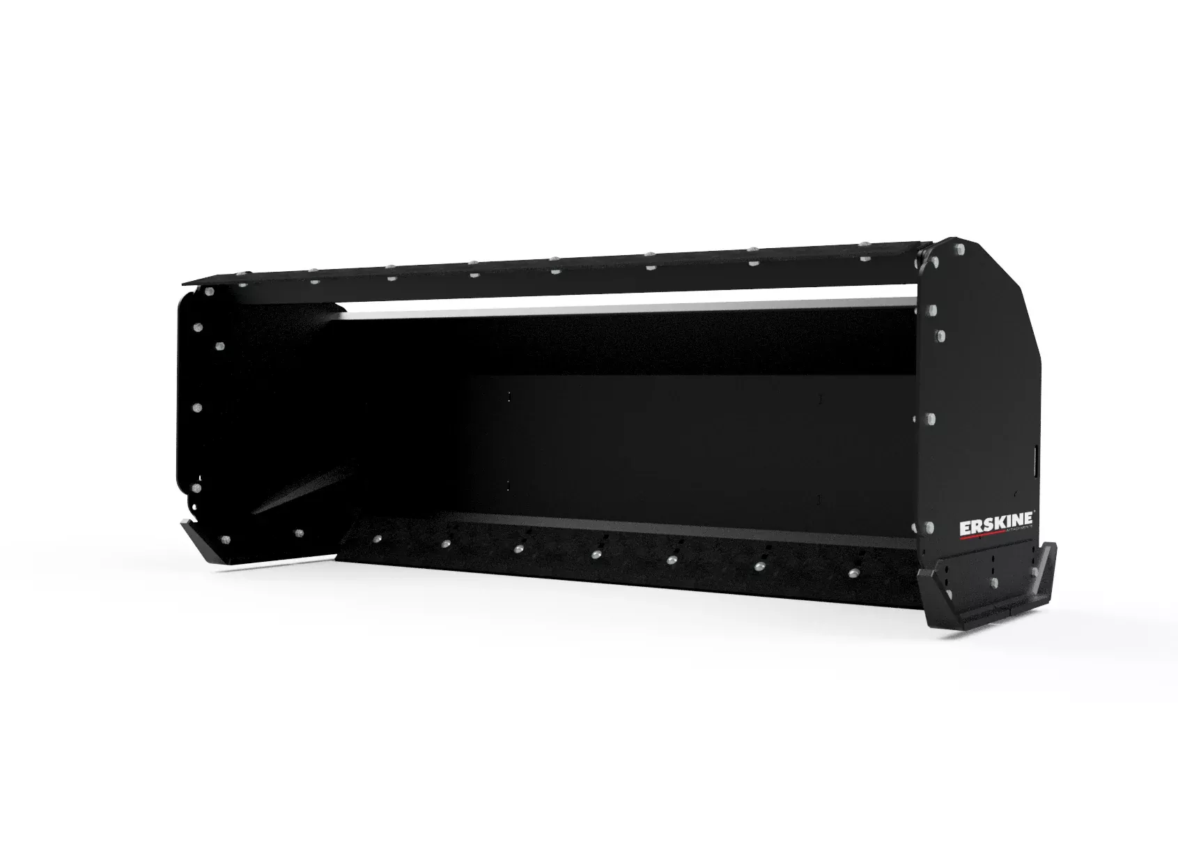 Erskine Snow Pusher | Width 96” & 120” | 8–30+ GPM | 18–40 HP | For Skid Steer & Tractor