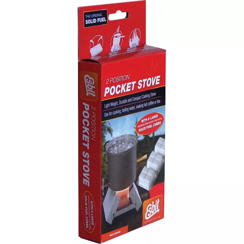 Esbit PO Cket Stove W/6 Pc X 14 G