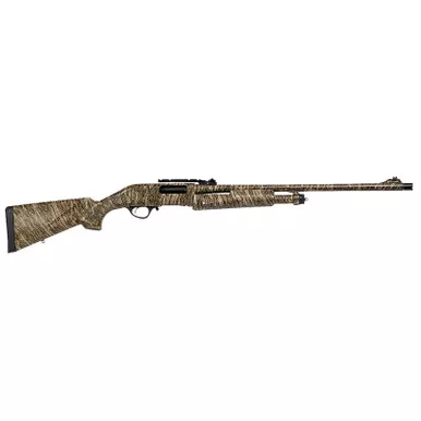Escort HEFH4126TRBL Field Hunter Turkey Full Size 410 Gauge Pump 3" 4+1 26" Mossy Oak Bottomland Steel Barrel, Grooved Aluminum Receiver, Fixed Mossy Oak Bottomland Synthetic Stock, Right Hand