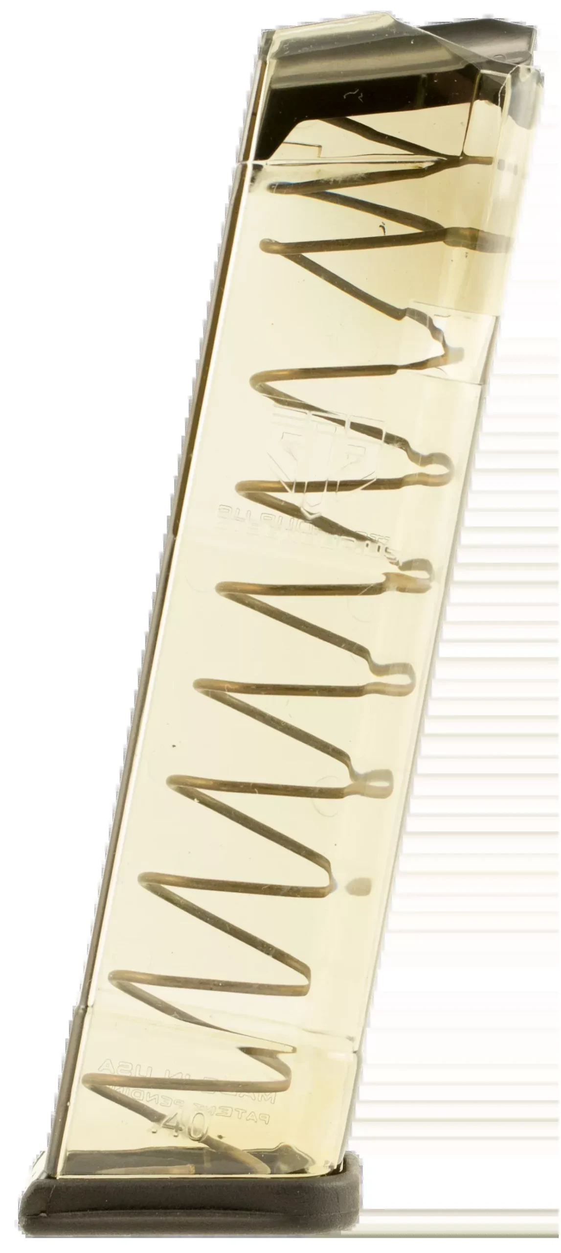 Ets Magazine For Glock .40sw - 19rd Translucent 22/23/24/27