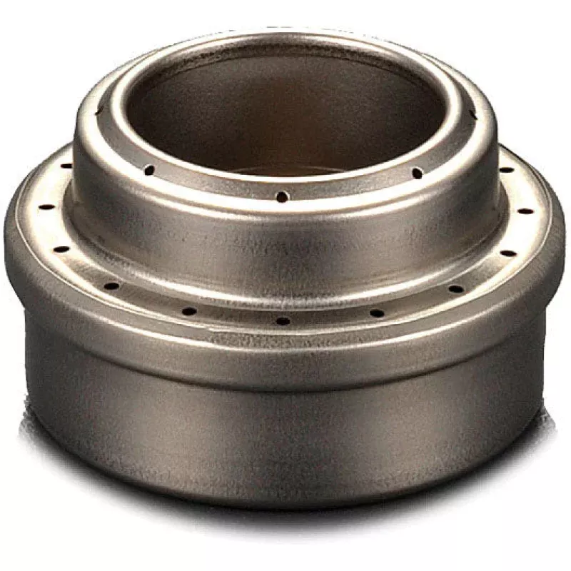 Evernew Titanium Alcohol Stove – Lightweight Camping Stove for Backpacking and Outdoor Cooking