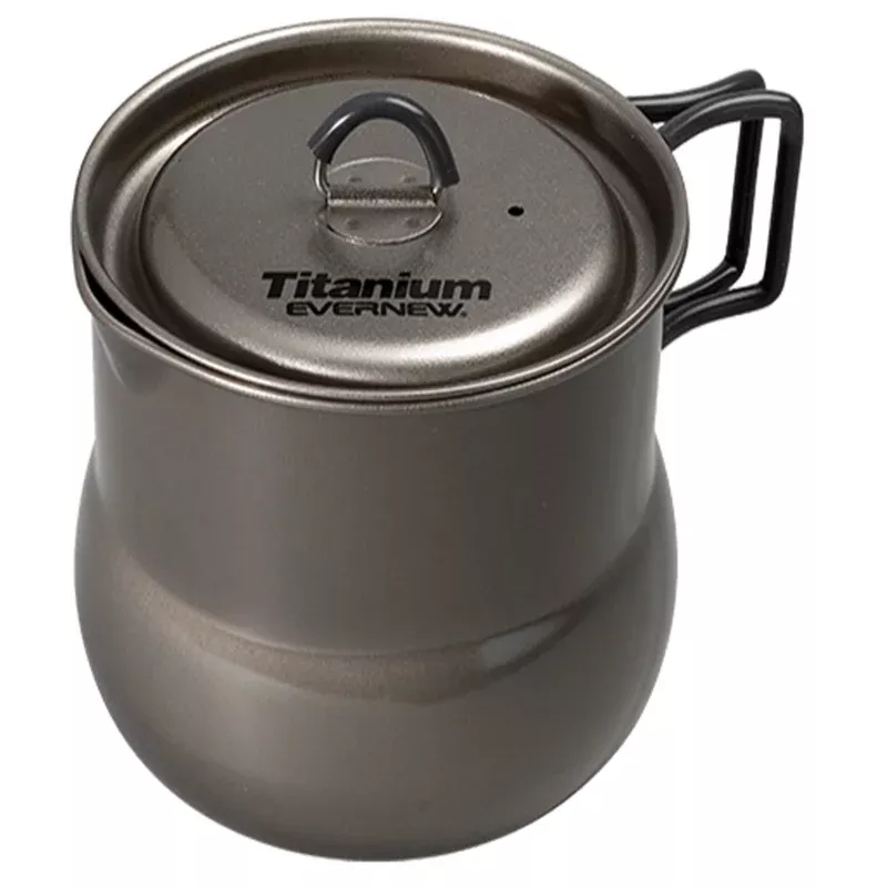 Evernew Titanium Tea Pot 500 – Lightweight and Durable Camping Kettle
