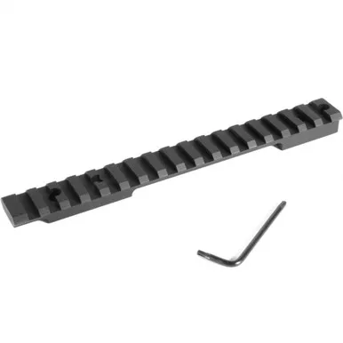 EVOLUTION GUN WORKS HD 20 MOA Picatinny Rail Mount For Howa 1500 / Weatherby Vanguard Long Action (81052)