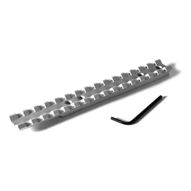 EVOLUTION GUN WORKS For Ruger 10-22 20 MOA Picatinny Silver Rail Mount (46112)