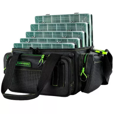 Evolution Outdoor Drift Series Topless Horizontal 3700 Tackle Bag Green