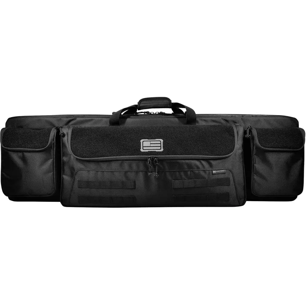 Evolution Tactical Double Rifle Case Black 42 In.