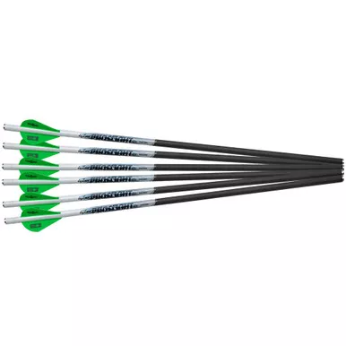 Excalibur 22EXP16-6 ProFlight Crossbow Bolts, 16.5 Inches, Black, 6 Pack