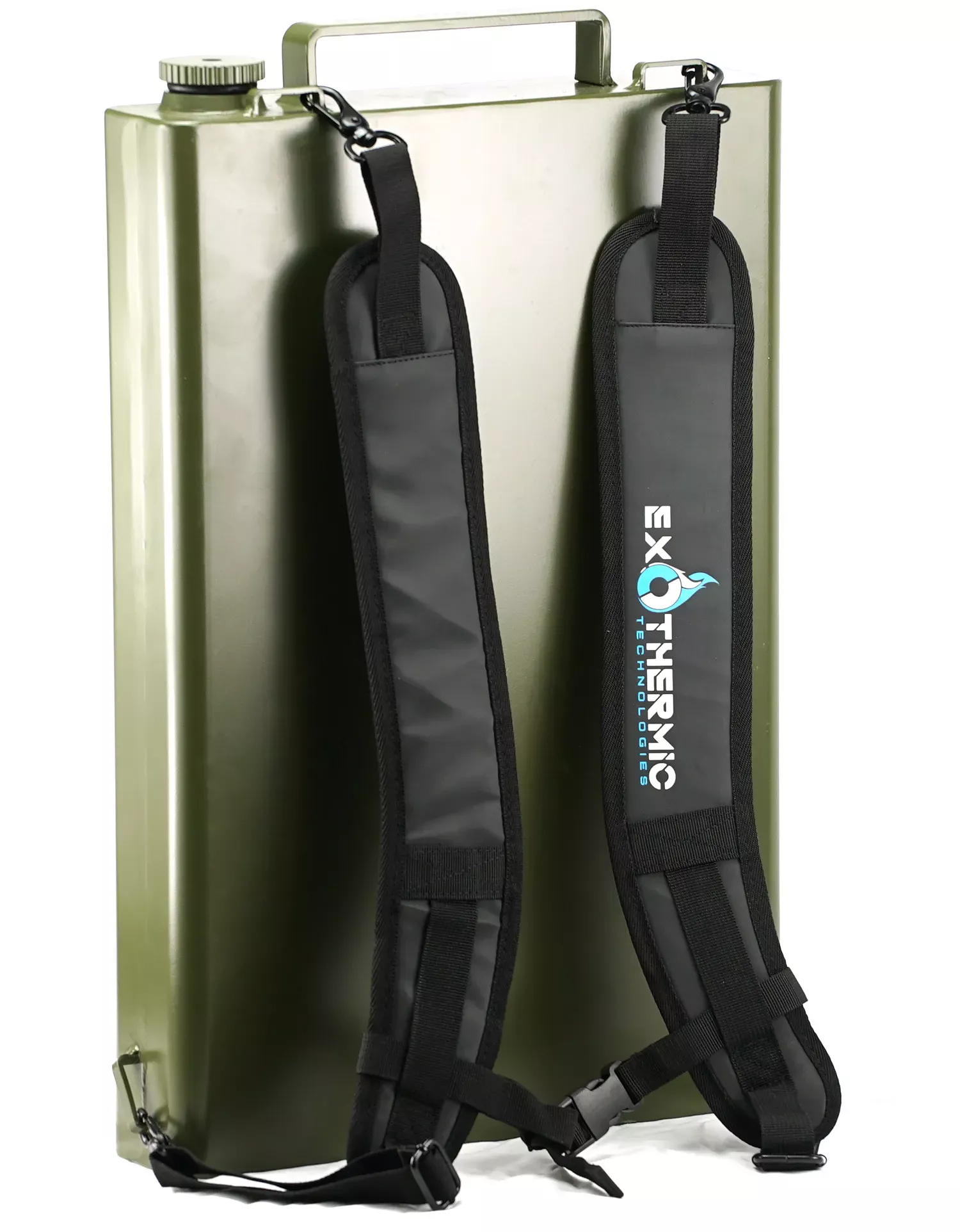 Exothermic Technologies Pulsefire Backpack Kit Green Powder Coated Aluminum 14.30″