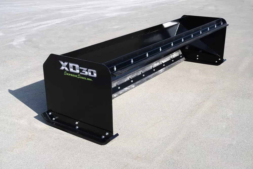 Express Steel 10′ Pullback Snow Pusher | Model XD30 Pullback | Width 125″ | 18-25 GPM | For Tractors & Skid Steers