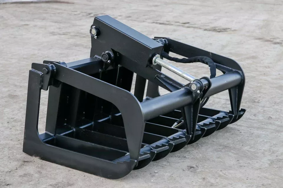 Express Steel 3.5′ Toro/Dingo Root Grapple | Width 42″ | 9–15 GPM | For Mini Skid Steers