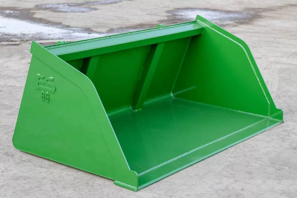 Express Steel 5.5′ John Deere Snow Mulch Bucket | Width 66″ | 65 HP | For Tractors
