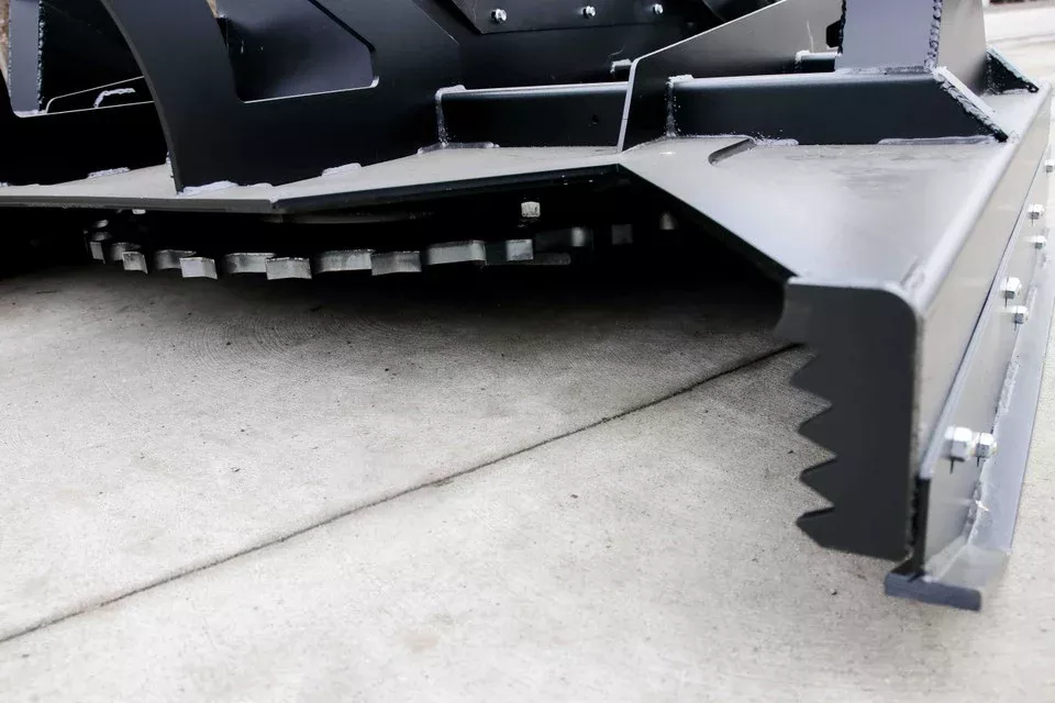 Express Steel 6′ Heavy Duty Brush Cutter | Width 72″ | 13–45 GPM | For Skid Steers