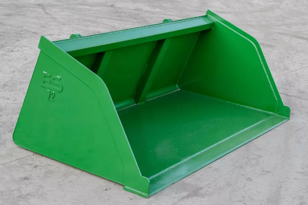Express Steel 6′ John Deere Snow/Mulch Bucket | Width 72″ | 65 HP | For Tractors