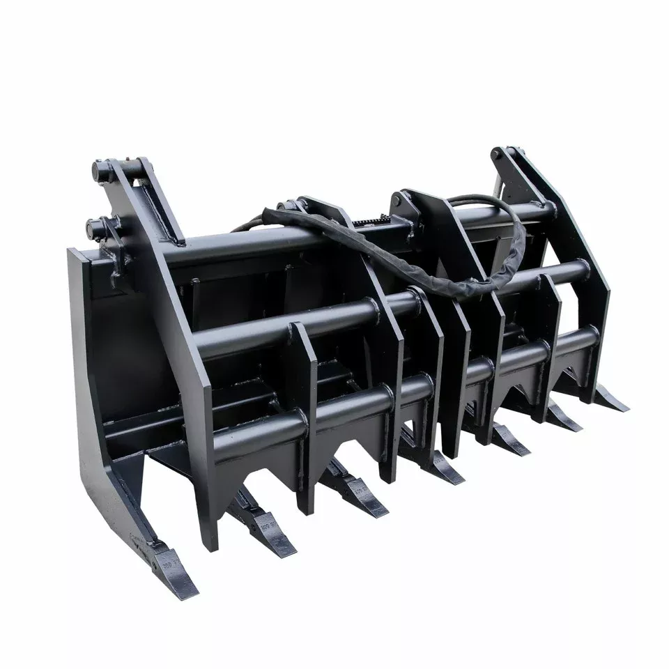 Express Steel 6' Vertical Extreme Grapple | Width 72" | 15–25 GPM | For Skid Steers