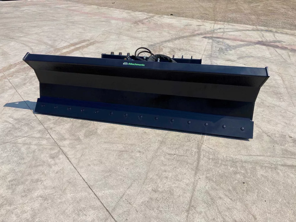 Express Steel 6-Way Dozer Blade | Widths 84″ & 96″ | 15-25 GPM | For Skid Steers