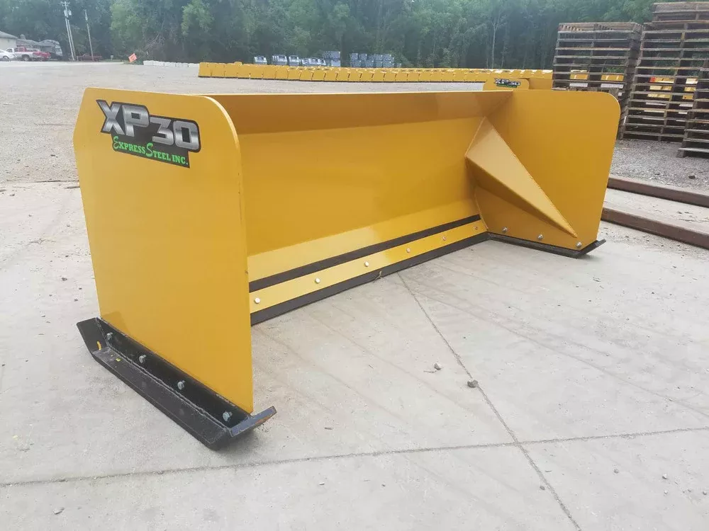 Express Steel 7′ Snow Pusher | Model XP30 | Width 84″ | 35+ HP | 25 GPM | For Tractors, Loaders & Skid Steers