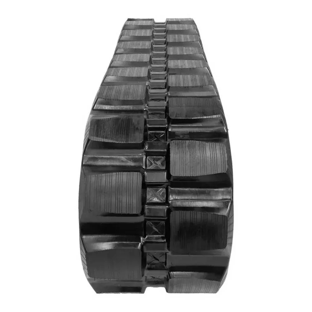Express Steel Block Rubber Track | Model 450x86x56 Block | Width 17.7″ | 30-45 GPM | For Skid Steers & Compact Track Loaders