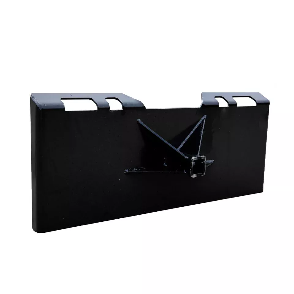 Express Steel Hitch Plate | Width 46″ | 15–20 GPM | For Skid Steers