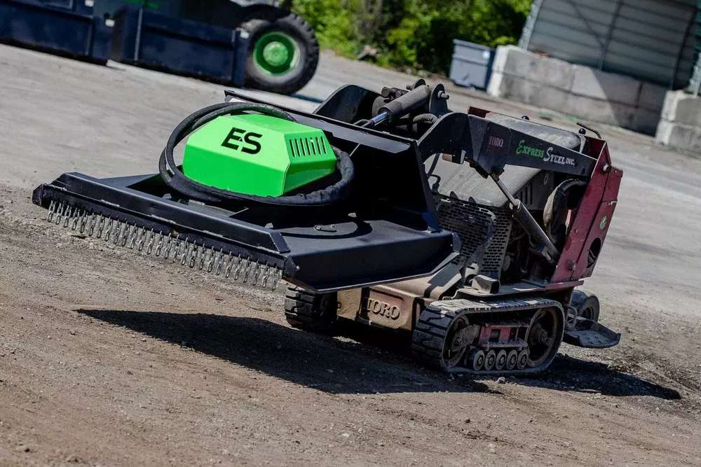 Express Steel Mini Bobcat Brush Cutter | Width 44” | 9-20 GPM | For Skid Steers