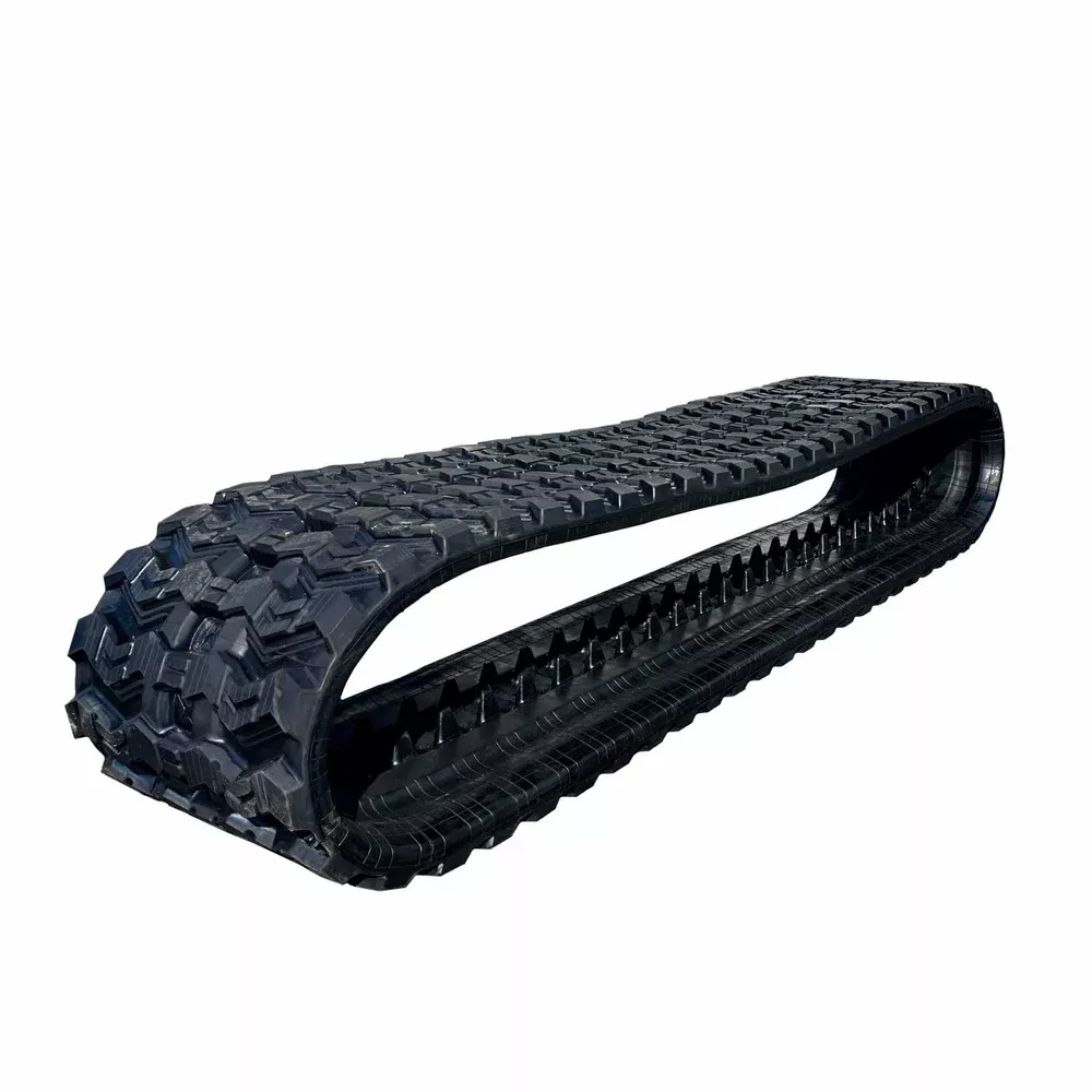 Express Steel Rubber Track | Model 450x86x60 Zig Zag Rubber Track | Width 17.7″ | 20-40 GPM | For Skid Steer