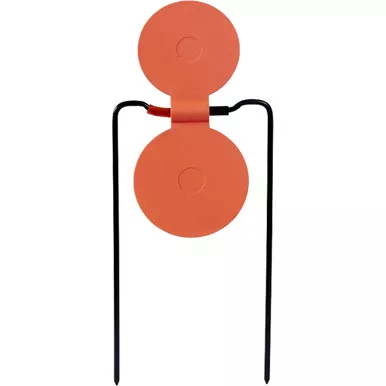 EZAim 15460 Holey Spinner Target 2 Circles, Orange