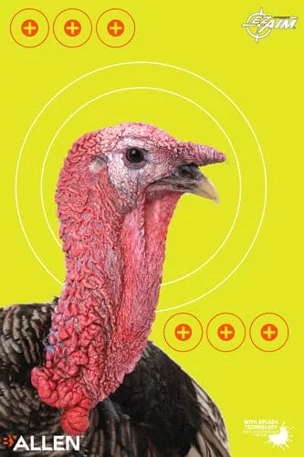 Ezaim Splash Turkey Targets 12×18 8 Pk.