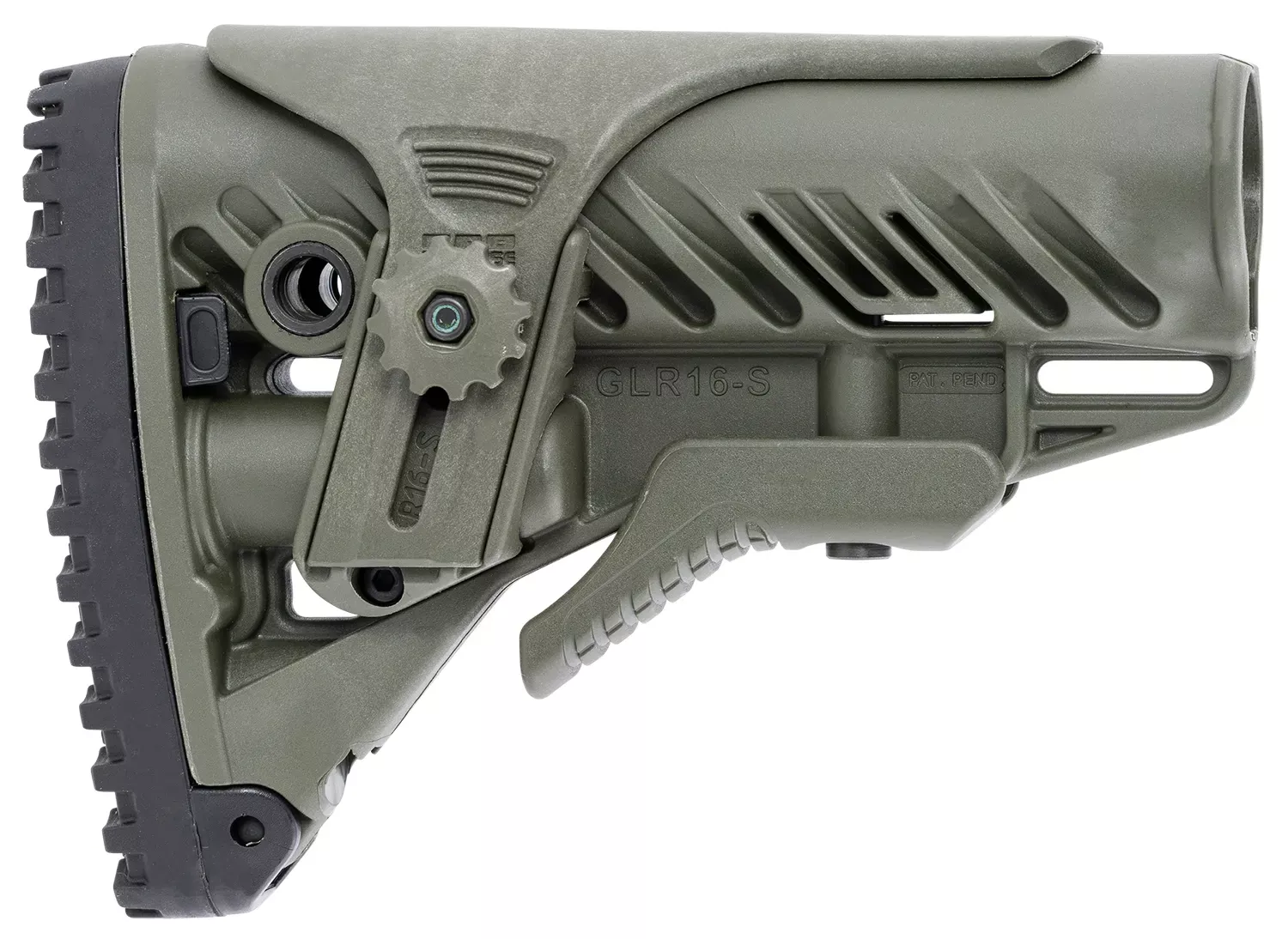 FAB DefenseGLR-16 CP Buttstock Adjustable Cheekrest & Anti-Rattle Mechanism