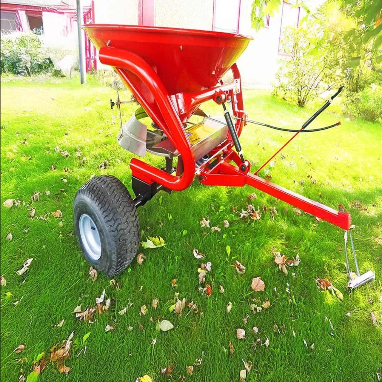 Farm-Maxx Pull Type Spin Spreaders | Model PTSP-560 | Spreading Width 52' | 25+ HP | For Tractors