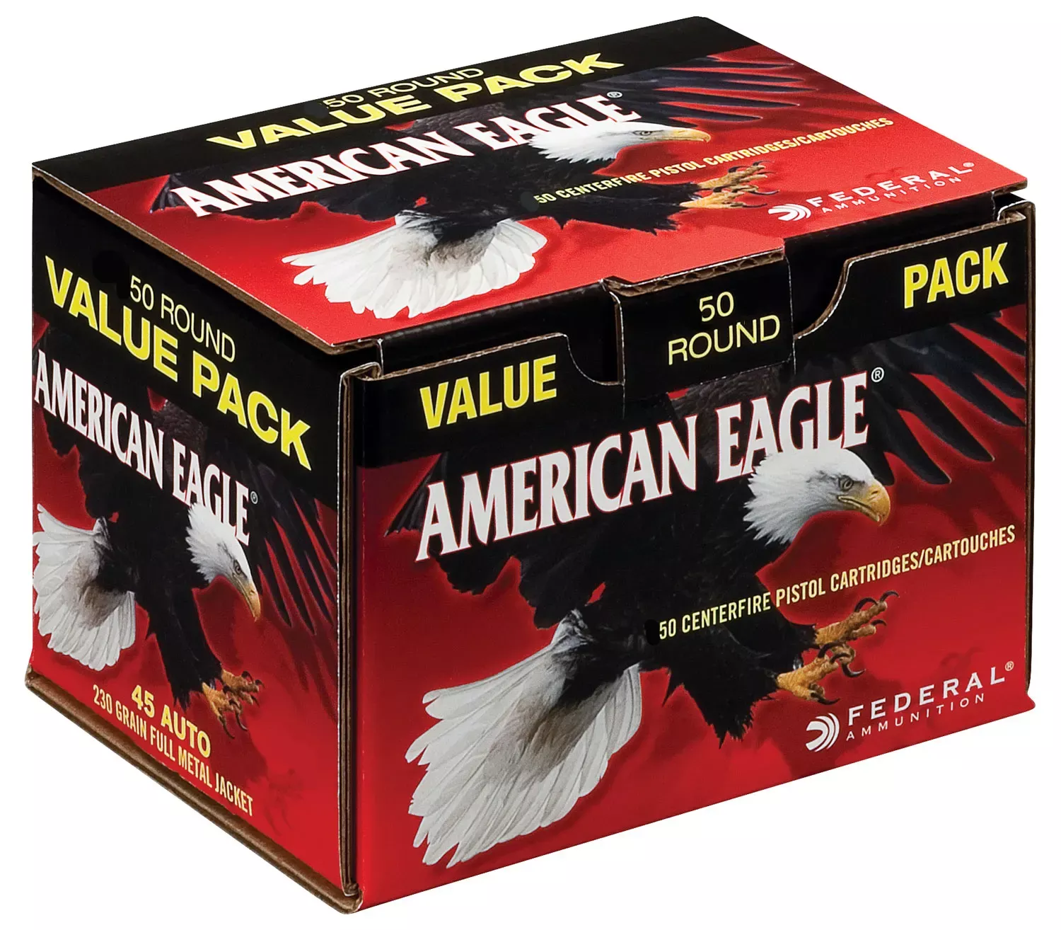 Federal American Eagle 45 ACP 230 Gr. Full Metal Jacket 50/Box