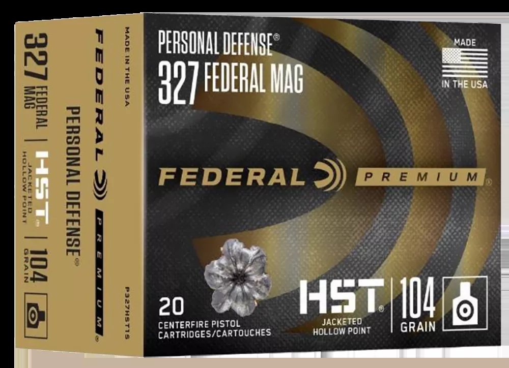 Federal Premium 327 Federal Mag 104gr JHP 20rd Box