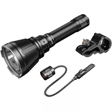 Fenix HT18R Hunting Bundle Light, Filters, Mount, Pressure Switch, Black