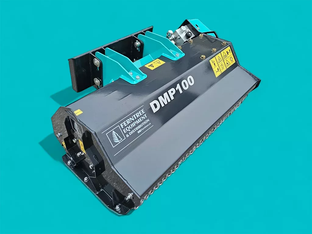 Ferntree Flail Mulcher | Model DMP 100 | Working Width 40″| Hydraulic Flow Range 8–21 GPM | For Mini Skid Steers