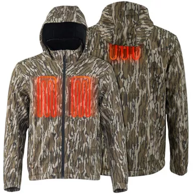 FIELDSHEER Men's BLX 7.4V Camo Mossy Oak Heated Jacket (MWMJ6255)