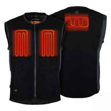 FIELDSHEER Men's UTW Pro 7.4V Black Heated Vest (MWMV2501)
