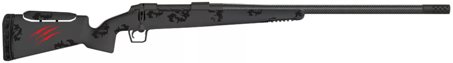 Fierce Firearms CT Rival FP 308 Win 4+1 (Hinged Floor Plate) 20″ C3 Carbon Fiber, Black Titanium Rec