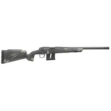 Fierce Firearms FRR17HMR18BF Carbon Razor 17 HMR Black Cerakote Forest Camo