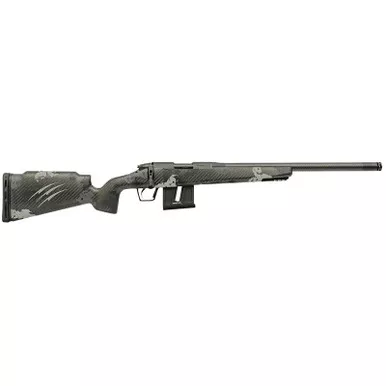 Fierce Firearms FRR17HMR18BP Carbon Razor 17 HMR Black Cerakote Phantom Camo