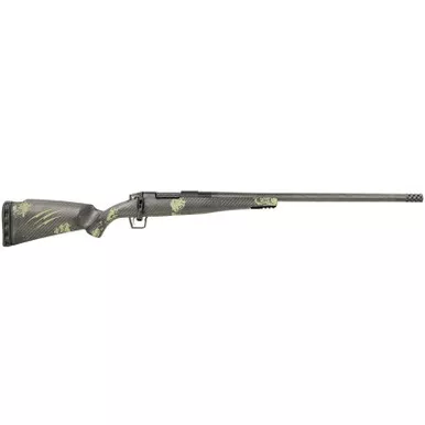 Fierce Firearms ROG308WIN22BF Carbon Rogue 308 Win 4+1 22" Carbon Fiber Barrel, Black Cerakote Steel Rec, Forest Camo Rogue Stock