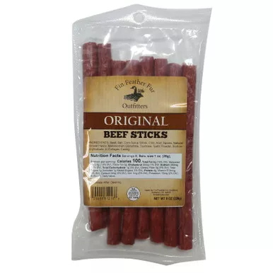 Fin Feather Fur Outfitters Original Beef Sticks 8 Oz