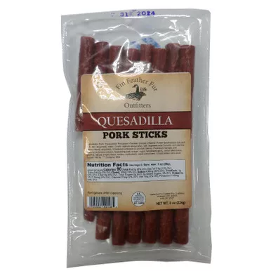 Fin Feather Fur Outfitters Quesadilla Pork Sticks 8 Oz