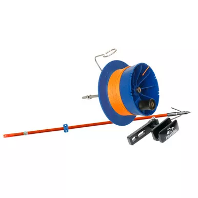 Fin-Finder Bowfishing Package with Sidewinder Reel, Blue, Right Hand/Left Hand