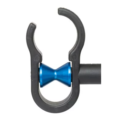 Fin-Finder Delta Bowfishing Rest, Black, Right Hand/Left Hand