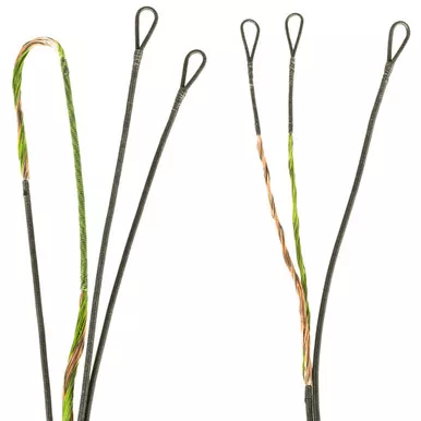 First String 5227-02-0200208 Premium String Kit Bowtech Carbon Knight, Green