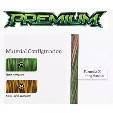 First String 5235-02-0300222 Premium String Set Hoyt RX-4 #2, Green