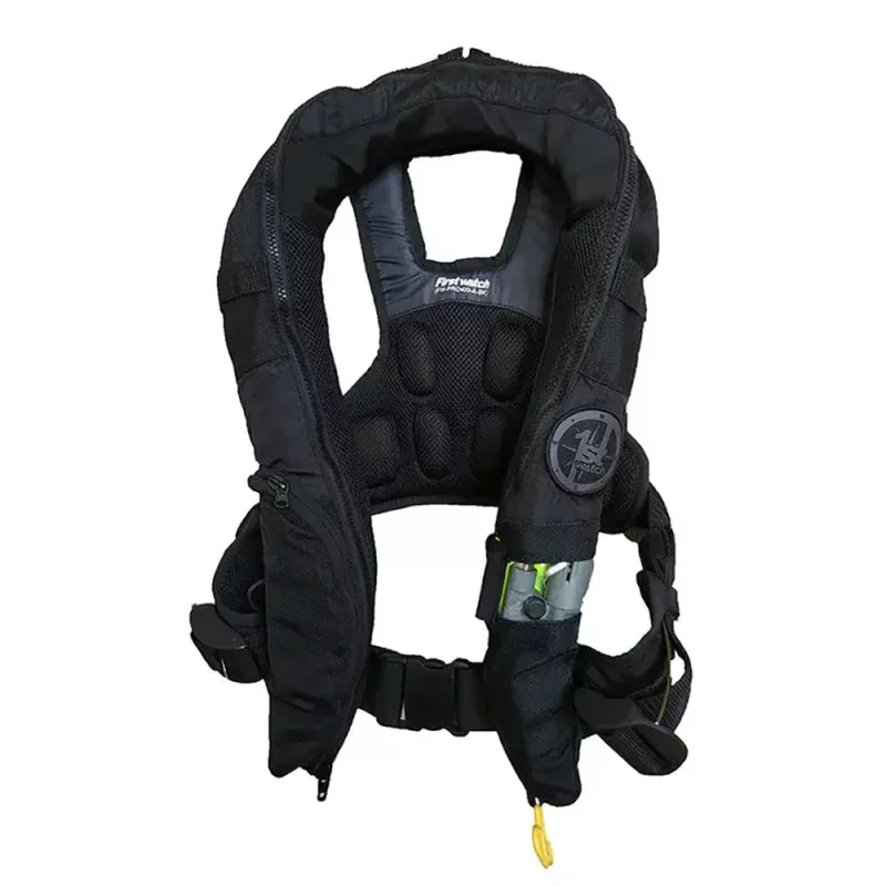 First Watch Auto/Manual Convertible 38G Inflatable PFD – Black