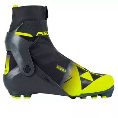 FISCHER Speedmax 7 Black/Yellow Skate Race Boots (S10025)